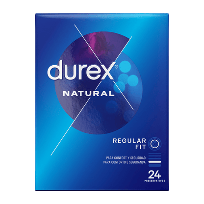 Durex Natural Plus - 24 Preservativos Cómodos y Sensitivos para una Protección Segura - Lover Dreams