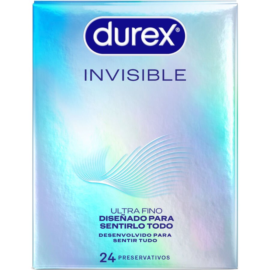 DUREX - PRESERVATIVOS INVISIBLE ULTRA FINO 24 UNIDADES - Lover Dreams