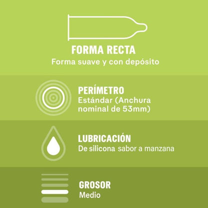 Durex Saboreame - Pack 12 Preservativos Sabor Frutal Multicolor - Lover Dreams