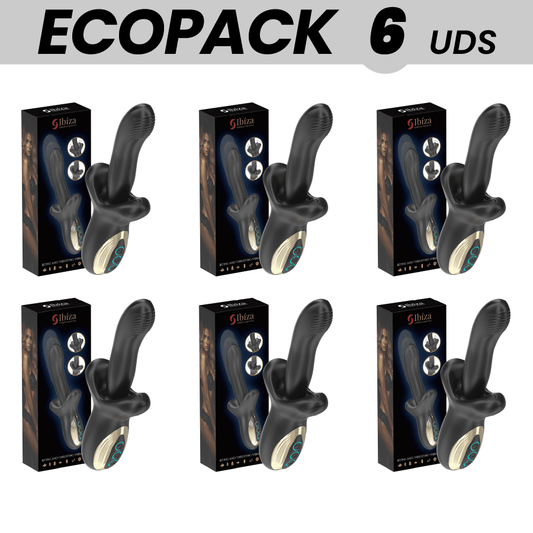 ECOPACKS 6 UDS - IBIZA POTENTE VIBRADOR EFECTO THRUSTING Y BITING - Lover Dreams
