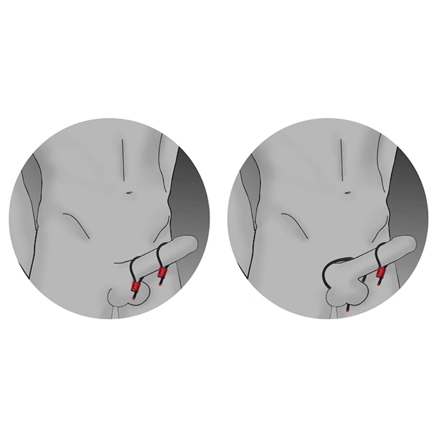 ELECTRASTIM - PRESTIGE ELECTRA LOOPS ANILLOS DE PENE AJUSTABLES NEGRO - Lover Dreams