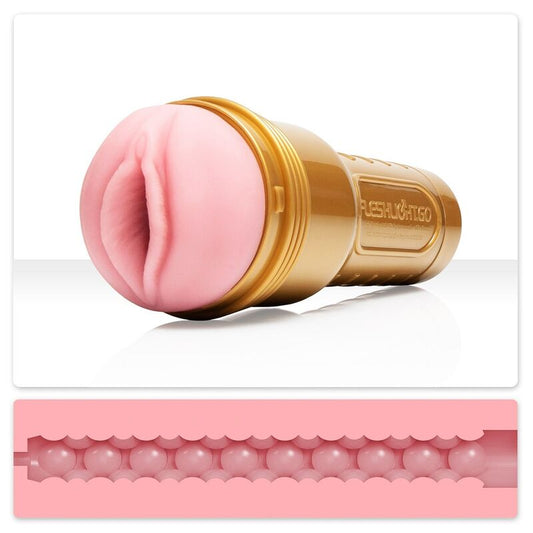 Entrenador de Resistencia Fleshlight Lady - Stamina GO Unit para Mejora del Rendimiento Íntimo - Lover Dreams