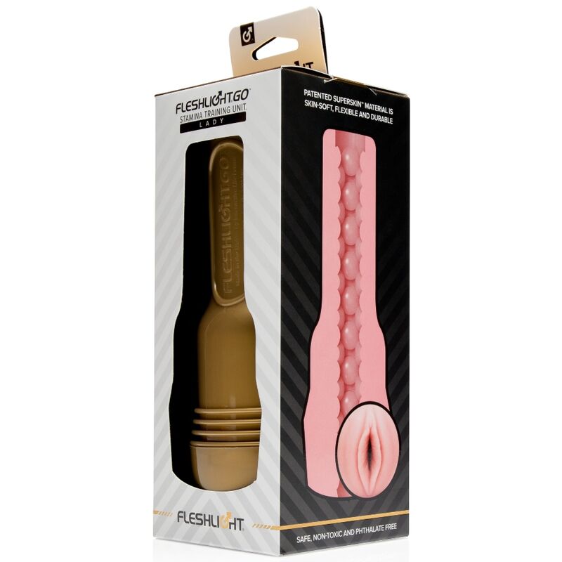 Entrenador de Resistencia Fleshlight Lady - Stamina GO Unit para Mejora del Rendimiento Íntimo - Lover Dreams