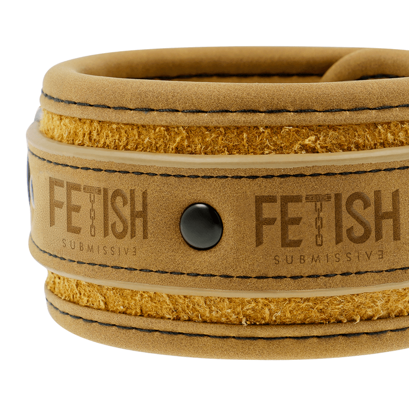 Esposas de Cuero Vegano con Forro de Neopreno - Fetish Submissive Origen - Lover Dreams