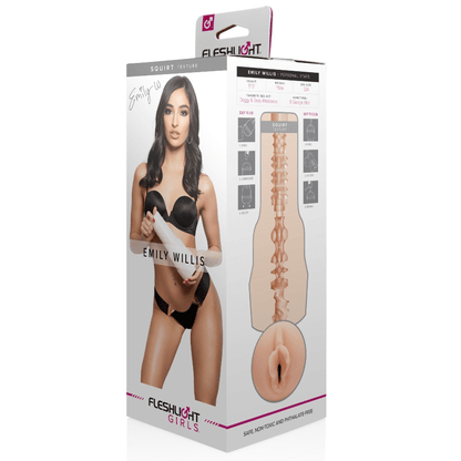 Estimulador Personal Emily Willis - Fleshlight Girls Edición Realista - Lover Dreams