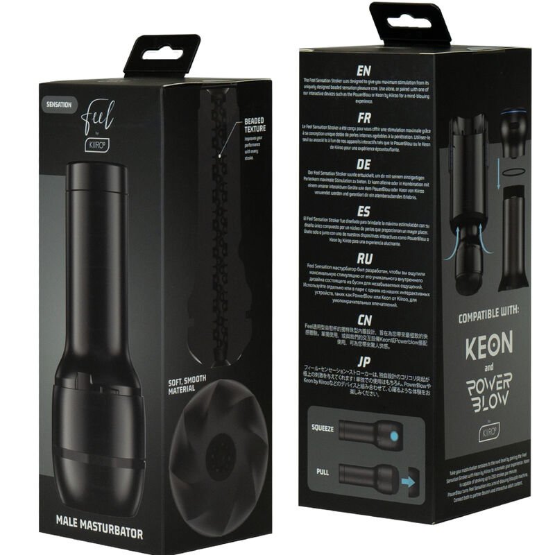 "Explora Sensaciones Únicas con el Stroker FeelSensation de Kiiroo: Realismo y Placer Inigualable" - Lover Dreams