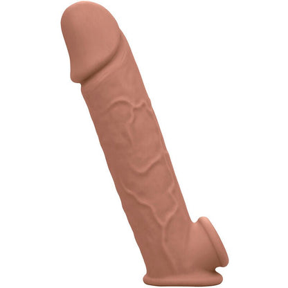 Extensión Realista Performance Maxx de 8" con Diseño Hueco y Soporte para el Escroto - Mejora Tu Experiencia de Placer con Silicona de Primera Calidad - Lover Dreams