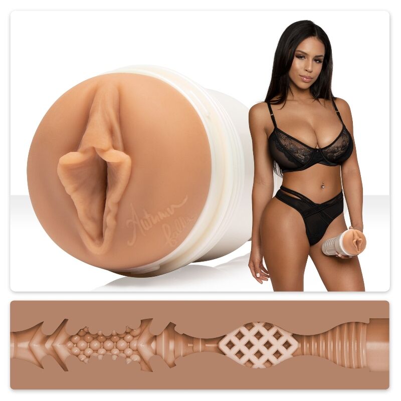 Fleshlight Girls: Textura Crema de Autumn Falls - Masturbador Realista para Hombres - Lover Dreams