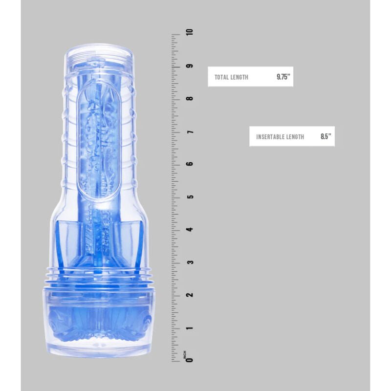 Fleshlight Turbo Core Blue Ice - Estimulador Masculino Innovador - Lover Dreams
