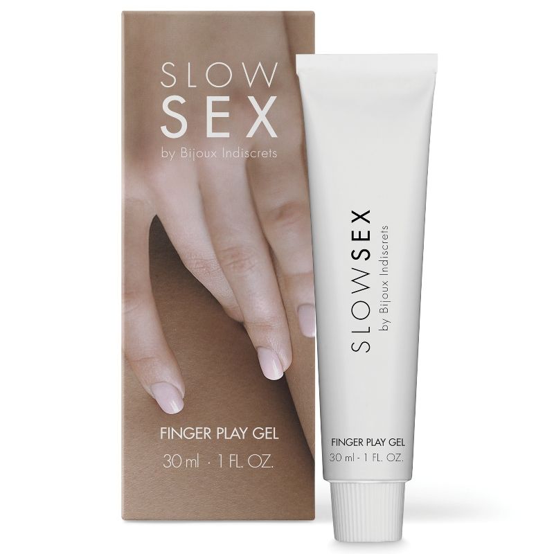 Gel Erótico Finger Play Slow Sex: Hidratante, Deslizable y Sustentable con Aroma a Coco para Placer Sin Límites