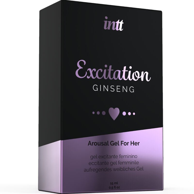 Gel Estimulante Excitation INTT: Aumenta Sensibilidad y Libido en Clítoris y Vulva con Ginseng - Lover Dreams