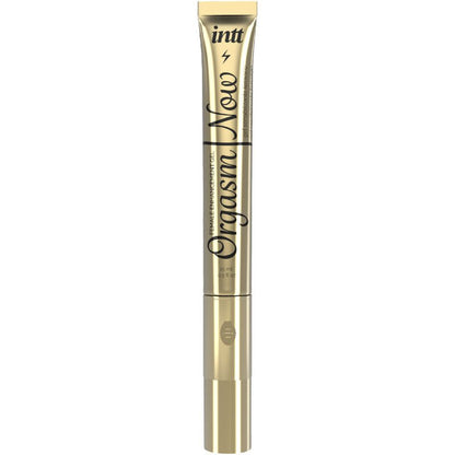 Gel Estimulante Orgasm Now de INTT con Aplicador Vibrador para Clítoris y Vulva - Sensaciones de Calor y Cosquilleo en Envase Elegante de 15 ml - Lover Dreams