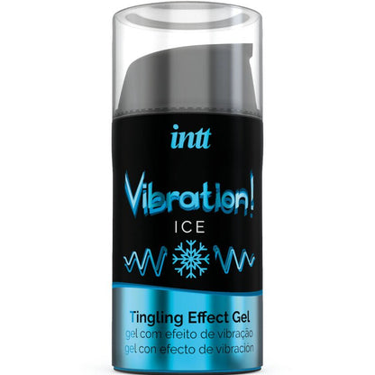 Gel Estimulante Vibration Ice de INTT: Sensaciones Vibrantes con Efecto Hielo y Sabor a Menta para el Placer Íntimo - Lover Dreams