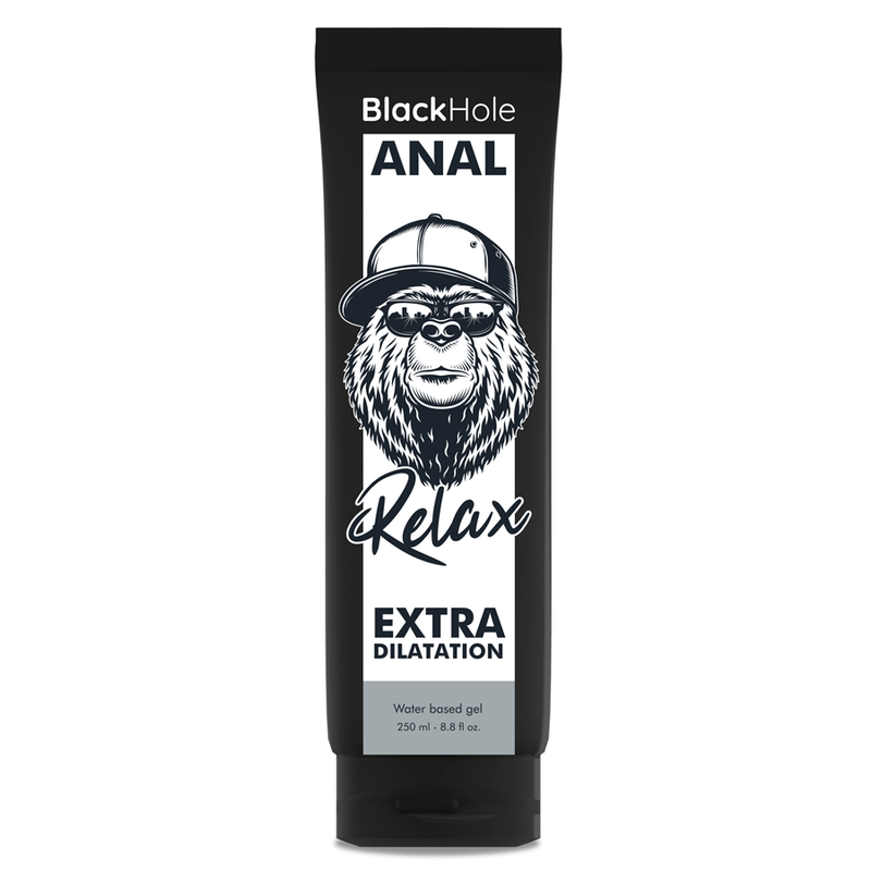 Gel Lubricante a Base de Agua para Dilatación Anal 250ml - Black Hole - Lover Dreams