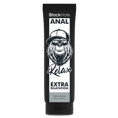Gel Lubricante a Base de Agua para Dilatación Anal 250ml - Black Hole - Lover Dreams