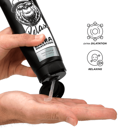 Gel Lubricante a Base de Agua para Dilatación Anal 250ml - Black Hole - Lover Dreams