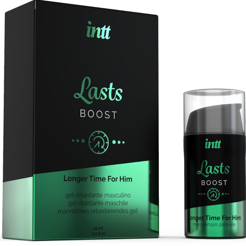 Gel Prolongador de Erección INTT – Retarda la Eyaculación con Clavo y Menta, 15 ml - Lover Dreams