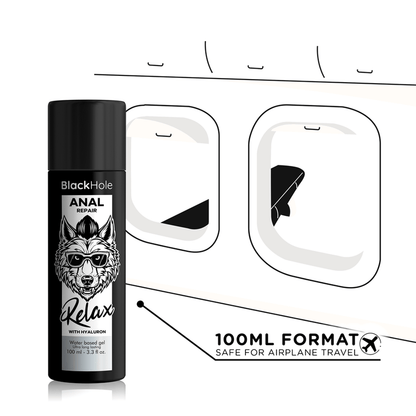 Gel Relajante con Ácido Hialurónico para Cuidado Anal 100 ML - Base Agua - Lover Dreams