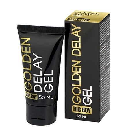 Gel Retrasante Eyaculación Big Boy Golden 50ml - Cobeco