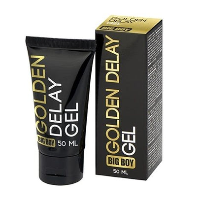 Gel Retrasante Eyaculación Big Boy Golden 50ml - Cobeco - Lover Dreams