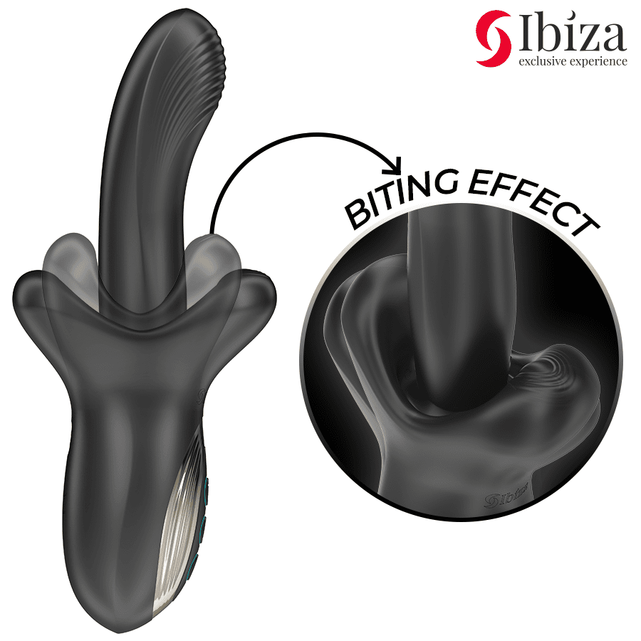 IBIZA - POTENTE VIBRADOR EFECTO THRUSTING Y BITING - Lover Dreams