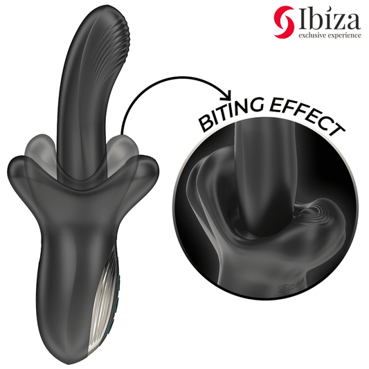 IBIZA - POTENTE VIBRADOR EFECTO THRUSTING Y BITING - Lover Dreams