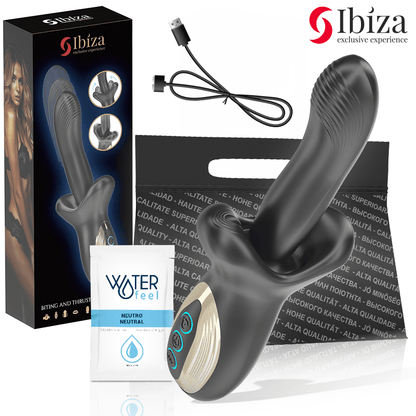 IBIZA - POTENTE VIBRADOR EFECTO THRUSTING Y BITING - Lover Dreams