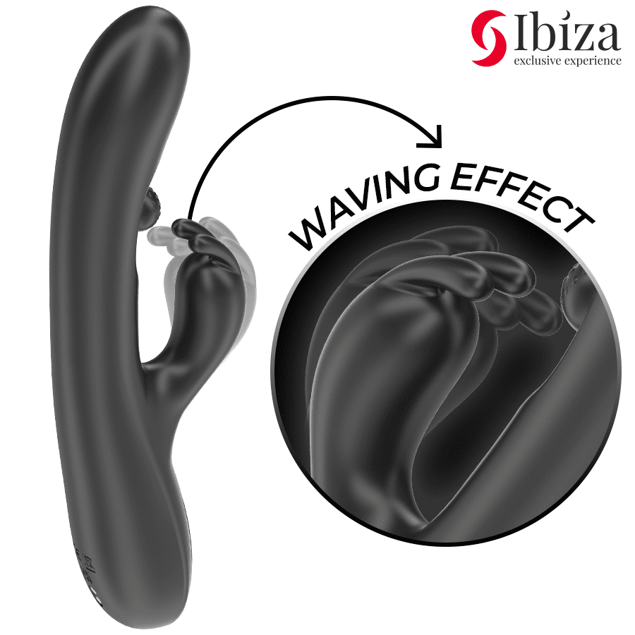 IBIZA - POTENTE VIBRADOR RABBIT CON PERLA ROLLING MASAJEADORA - Lover Dreams