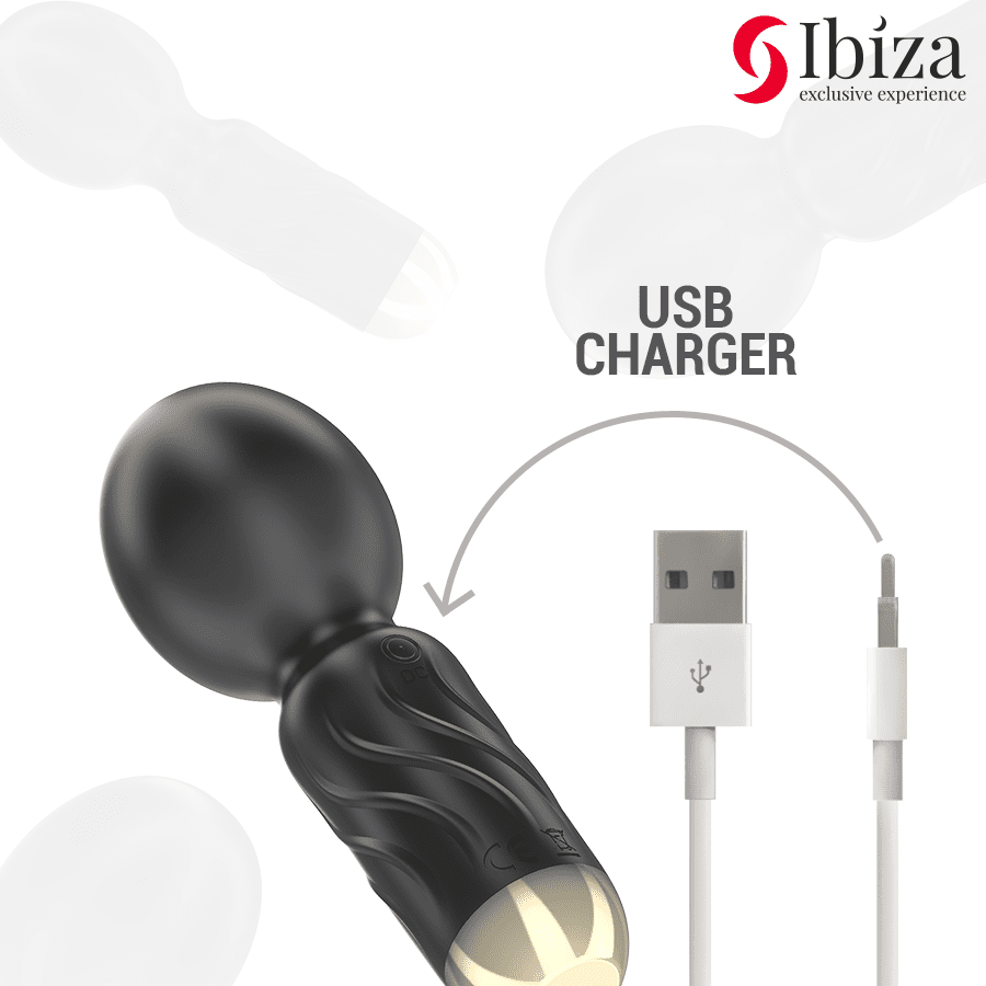 IBIZA - VIBRADOR MASAJEADOR WAND DE BOLSILLO - Lover Dreams