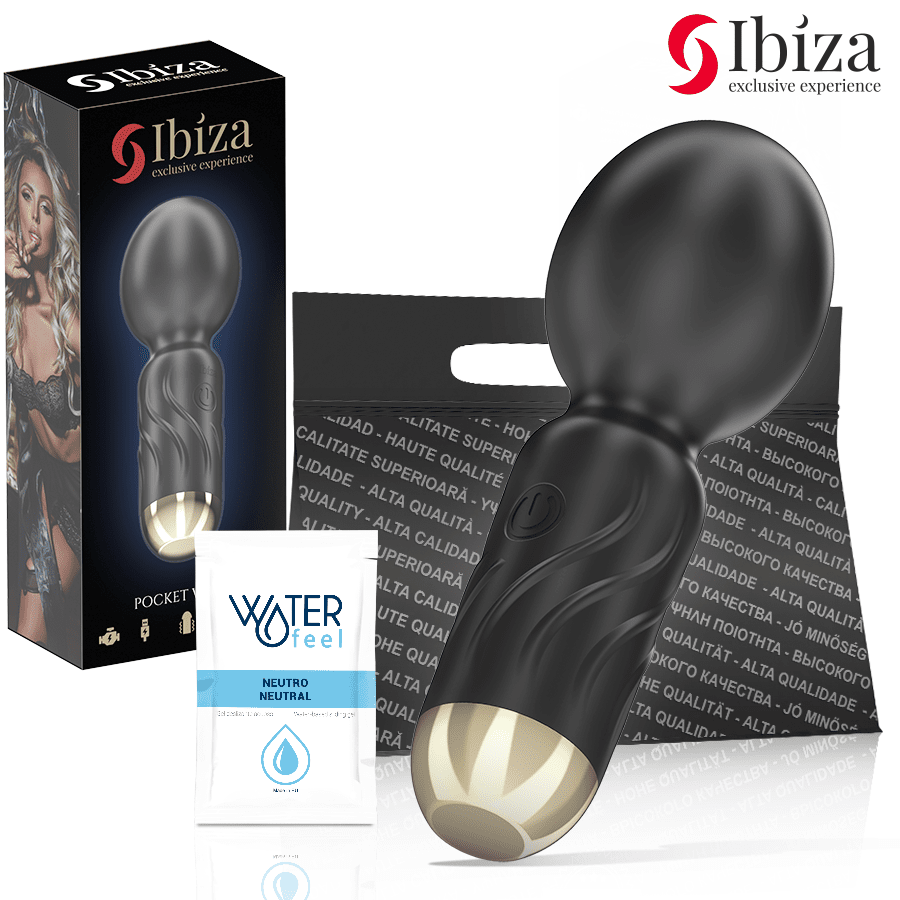 IBIZA - VIBRADOR MASAJEADOR WAND DE BOLSILLO