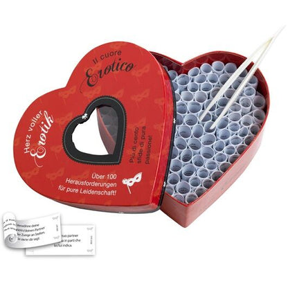 Corazón Erótico Rojo - Tease & Please, Amor y Pasión en Cada Latido
