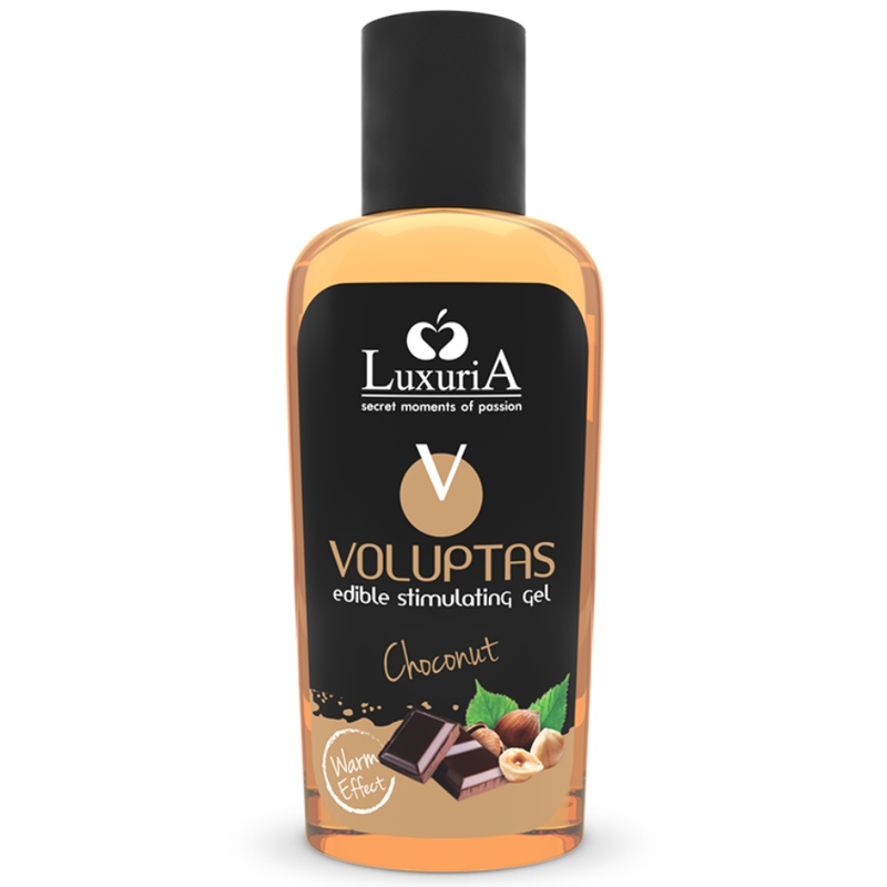 Gel de Masaje Comestible Choconut Efecto Calor 100ml - Intimateline Luxuria