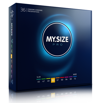 MY.SIZE PRO: Condones a Medida para Máxima Sensibilidad y Seguridad Vegana