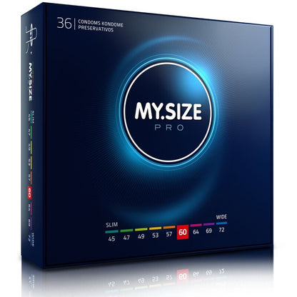 Condones MY.SIZE PRO: Ajuste Perfecto y Sensibilidad Ultrafina para Cada Hombre