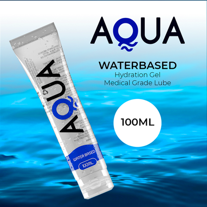 Lubricante Íntimo a Base de Agua Aqua Quality 100ml - Hidratante y de Larga Duración