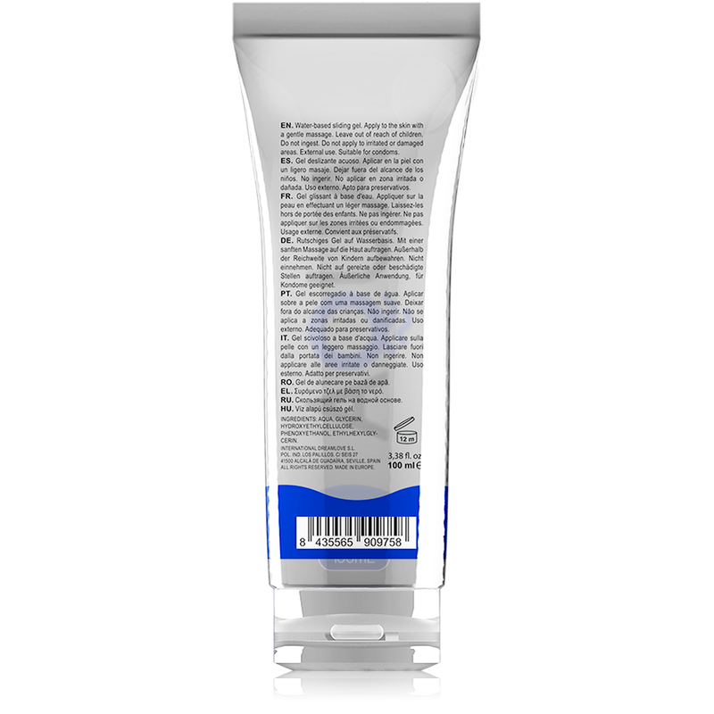 Lubricante Íntimo a Base de Agua Aqua Quality 100ml - Hidratante y de Larga Duración