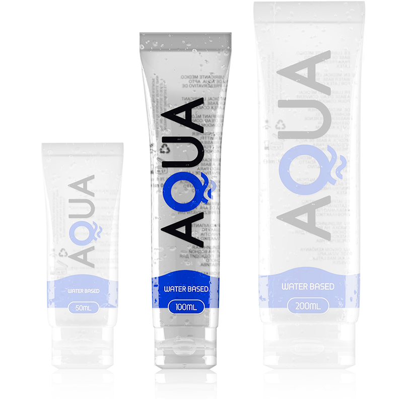 Lubricante Íntimo a Base de Agua Aqua Quality 100ml - Hidratante y de Larga Duración