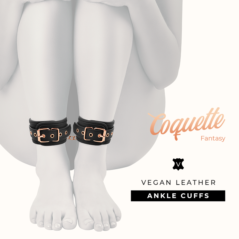 Esposas de Tobillo con Forro de Neopreno - Coquette Chic Desire Fantasy