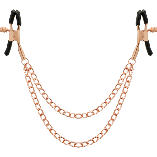 Pinzas para Pezones con Cadena - Coquette Chic Desire Fantasy