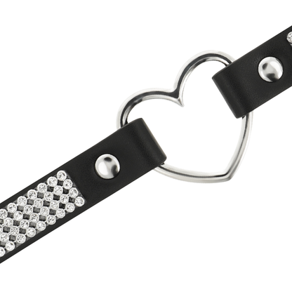 Collares Coquette Chic Desire: Elegancia Fetish en Cuero Vegano para tus Looks Atrevidos