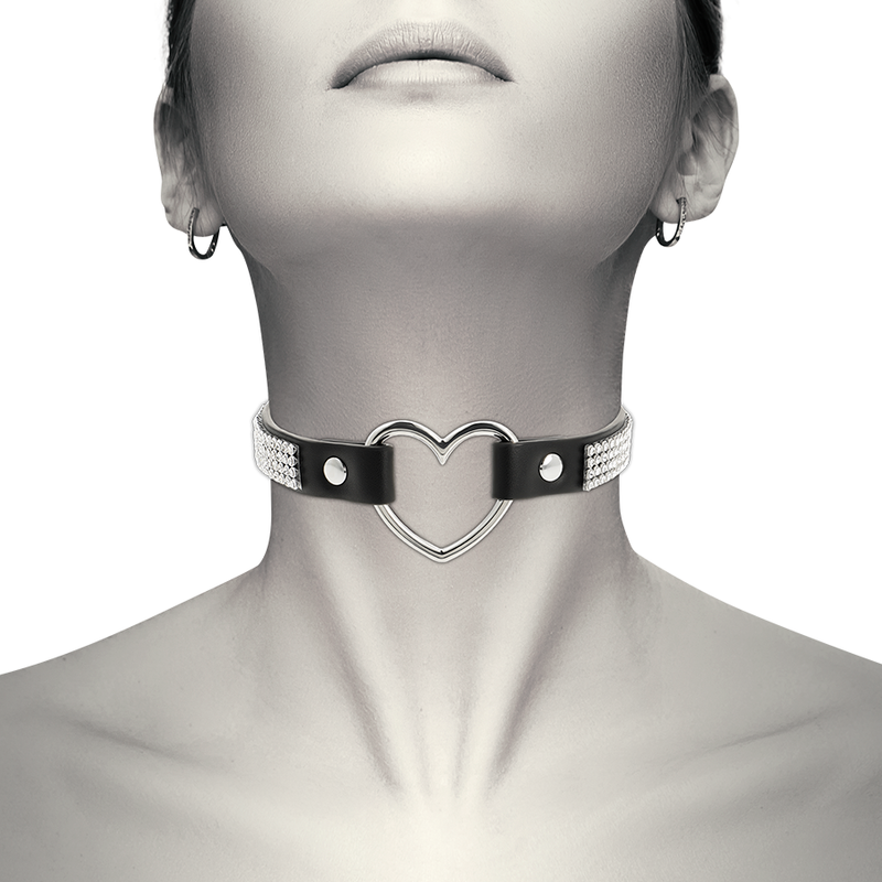 Collares Coquette Chic Desire: Elegancia Fetish en Cuero Vegano para tus Looks Atrevidos
