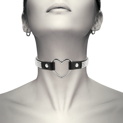 Collares Coquette Chic Desire: Elegancia Fetish en Cuero Vegano para tus Looks Atrevidos