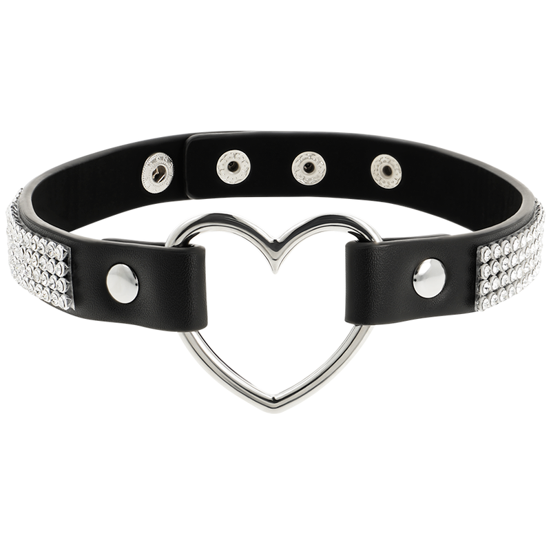 Collares Coquette Chic Desire: Elegancia Fetish en Cuero Vegano para tus Looks Atrevidos