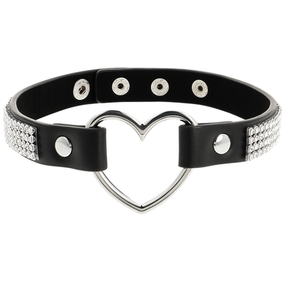 Collares Coquette Chic Desire: Elegancia Fetish en Cuero Vegano para tus Looks Atrevidos