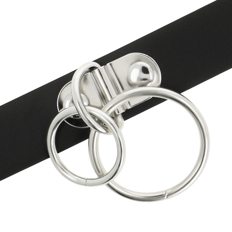 Collar Ajustable Coquette Chic Desire - Complemento Fetish y Accesorio de Lencería en PU Leather Vegano