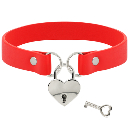 Collar Fetiche de Cuero Vegano Coquette Chic Desire: Elegancia y Sensualidad para la Mujer Moderna