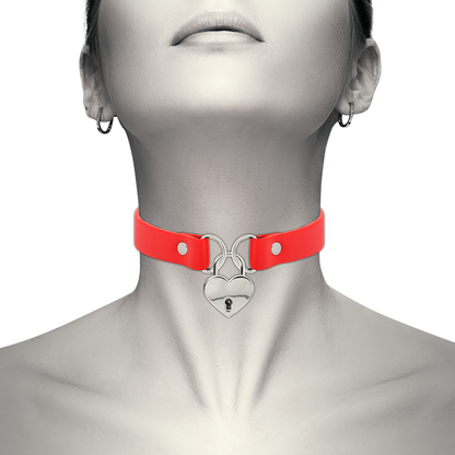 Collar Fetiche de Cuero Vegano Coquette Chic Desire: Elegancia y Sensualidad para la Mujer Moderna
