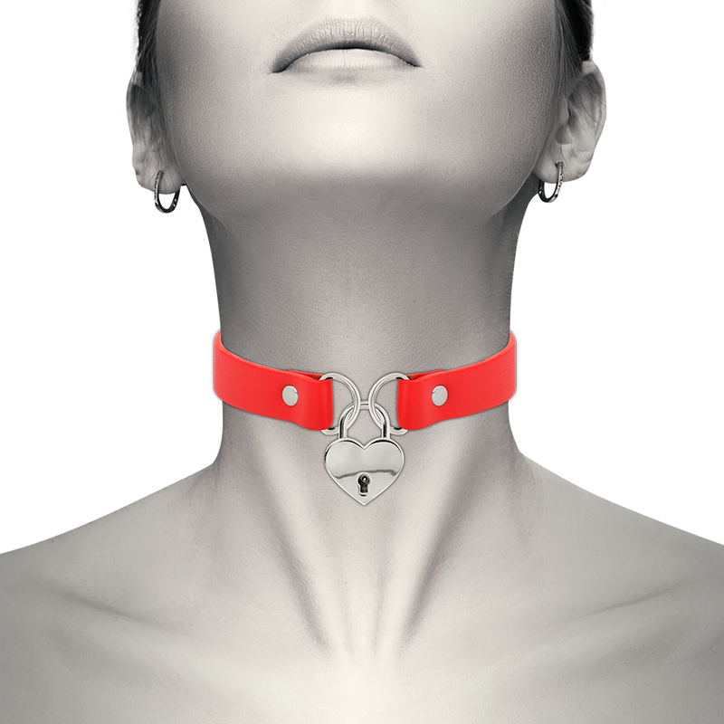 Collar Fetiche de Cuero Vegano Coquette Chic Desire: Elegancia y Sensualidad para la Mujer Moderna