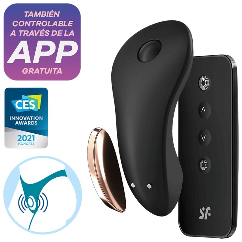 Vibrador Discreto para Ropa Interior SATISFYER - Little Secret