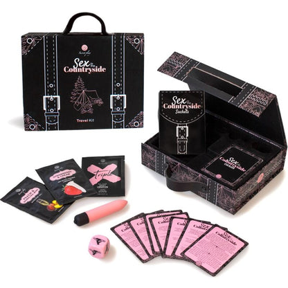 SecretPlay - Kit de Viaje 'Sex in the Countryside' Multilingüe (ES/EN/DE/FR/NL/PT)